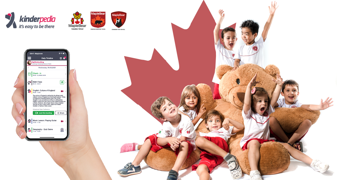 Maple Bear CEE partner with Kinderpedia integrating their digital solution for education